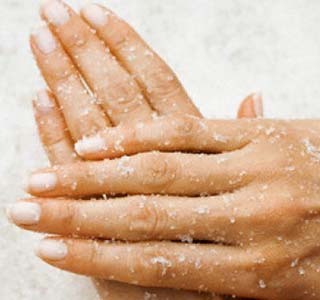 SPA peeling na dłonie